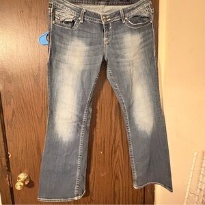 Classic Vigoss Blue Boot Cut Jeans for Women